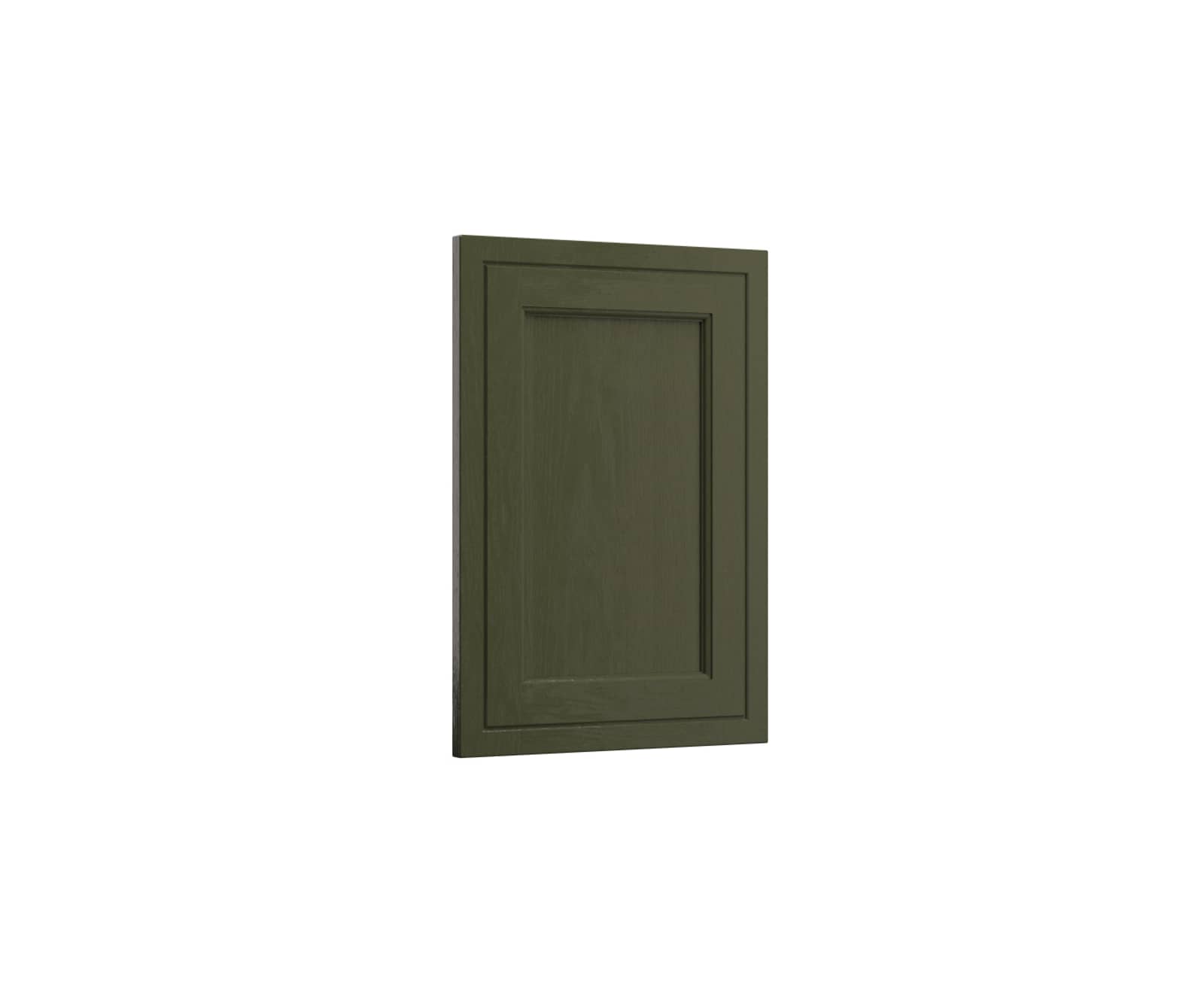 Bewdley Shaker frontal in shade Tailored Green.
