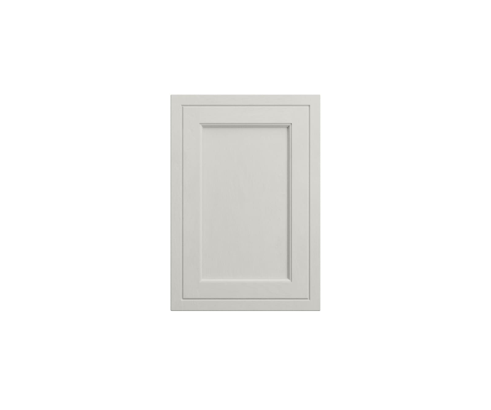 Bewdley Shaker frontal in shade Dove Grey.