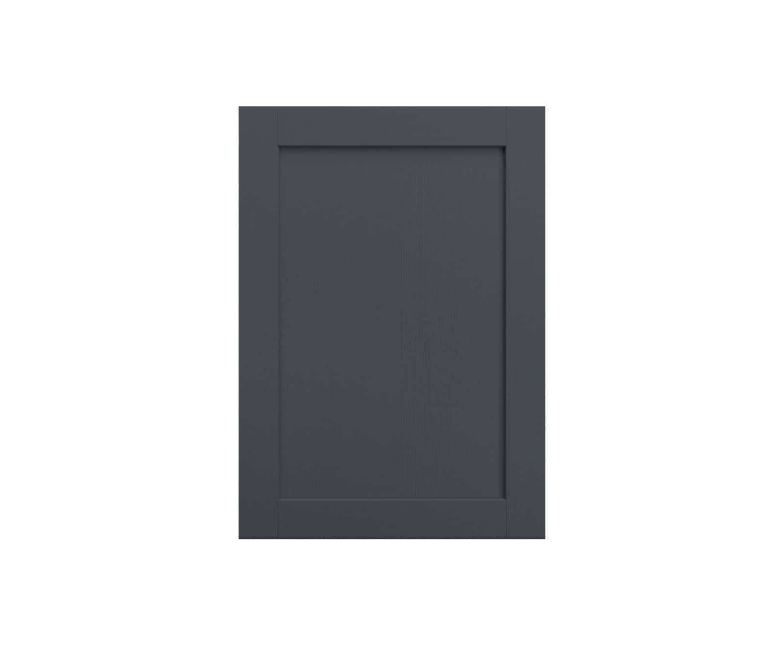 Shaker Ambleside frontal with sleek and modern frame width in the dark shade Lake