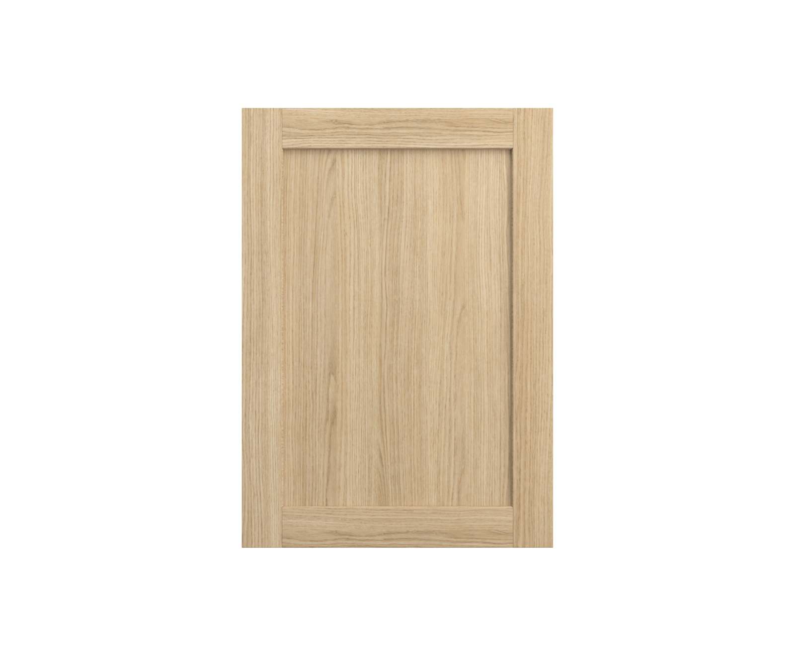 Shaker Ambleside frontal with sleek and modern frame width in oak finnish
