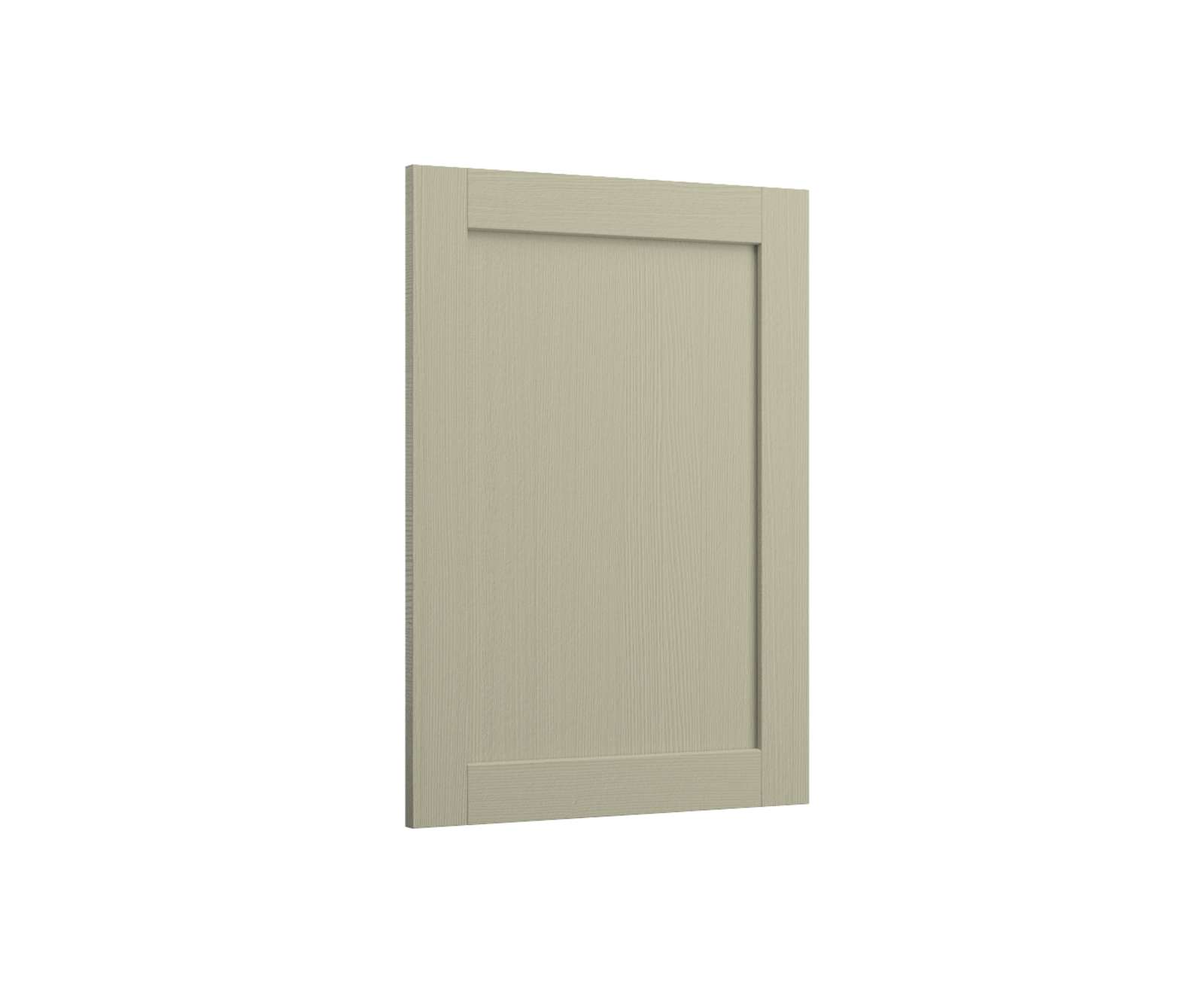 Shaker Ambleside frontal with sleek and modern frame width in the neutral shade Meadow