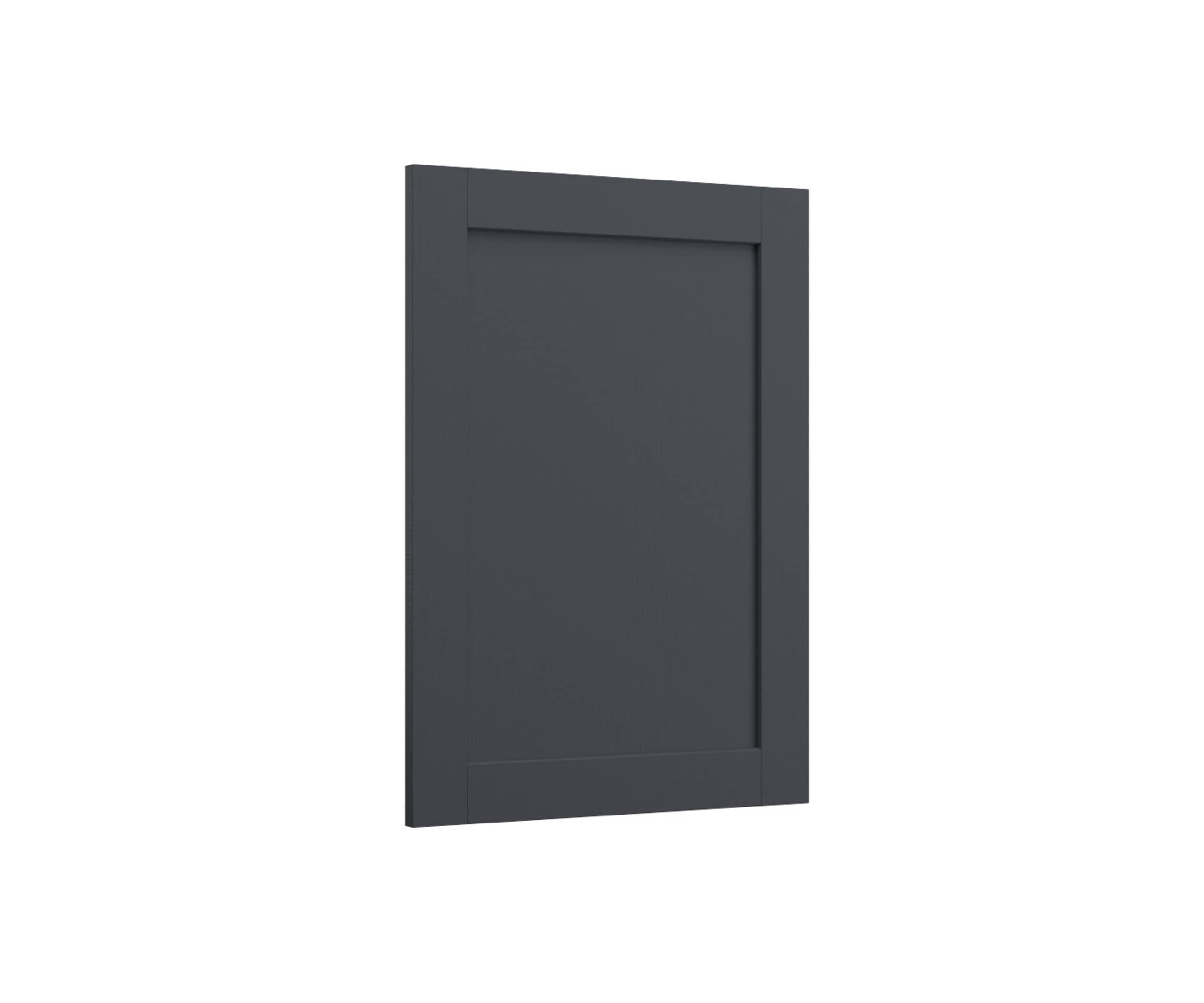 Shaker Ambleside frontal with sleek and modern frame width in the dark shade Lake