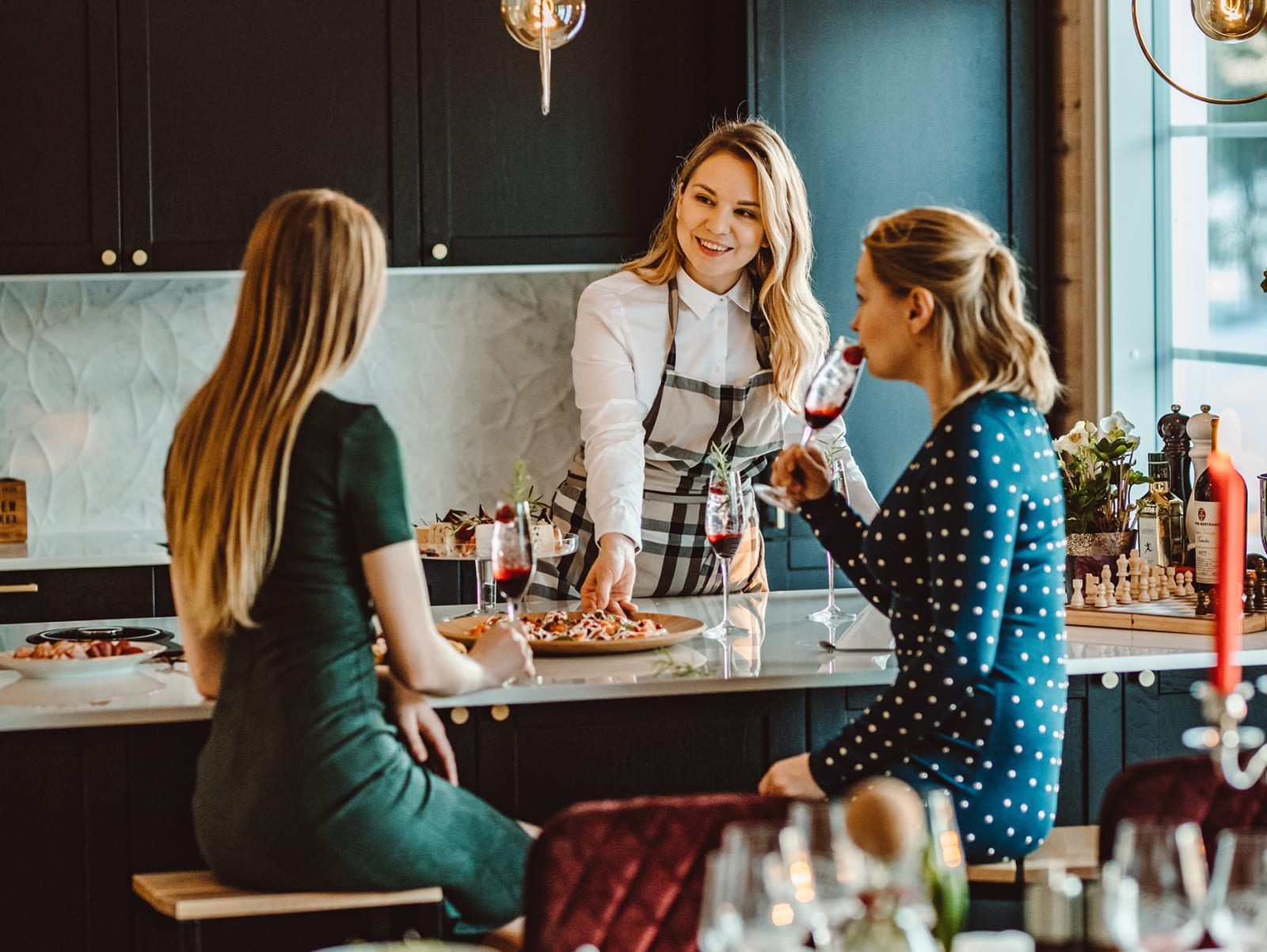 Joulubrunssi Sirly Schinmann -Keittiömaailma