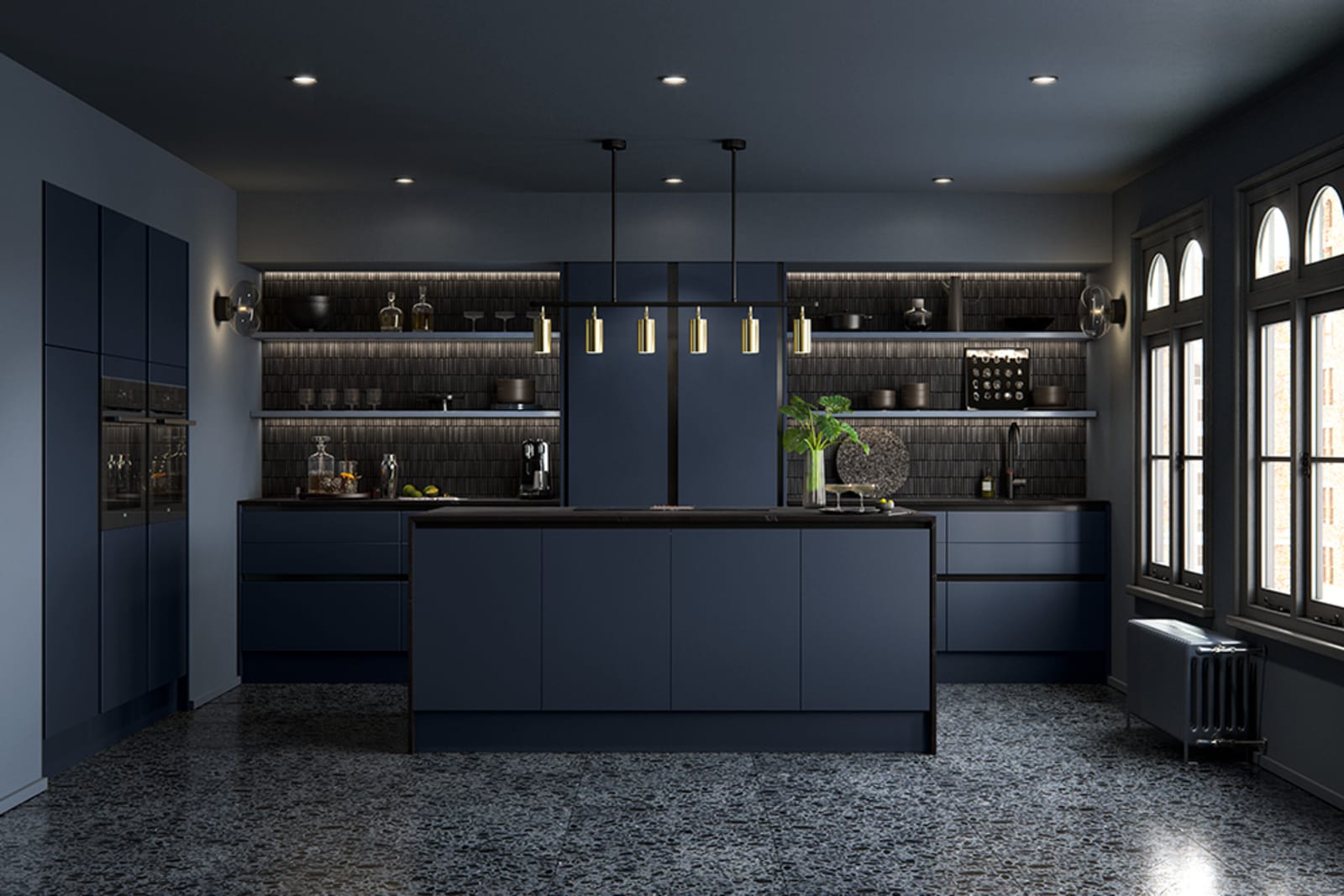 Navy Kitchen Ideas, Navy & Dark Blue Kitchen Inspiration