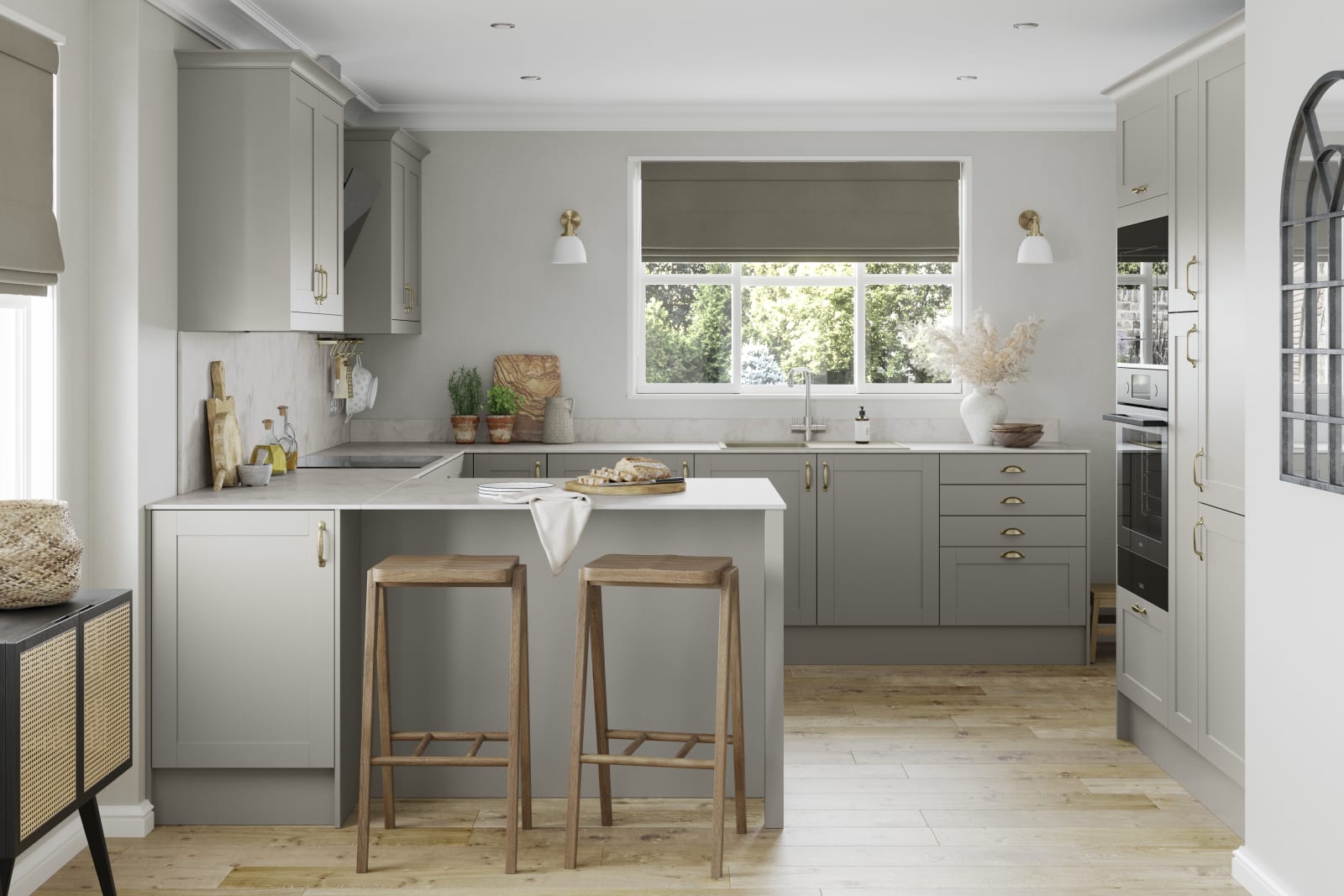 L shaped sale breakfast bar table