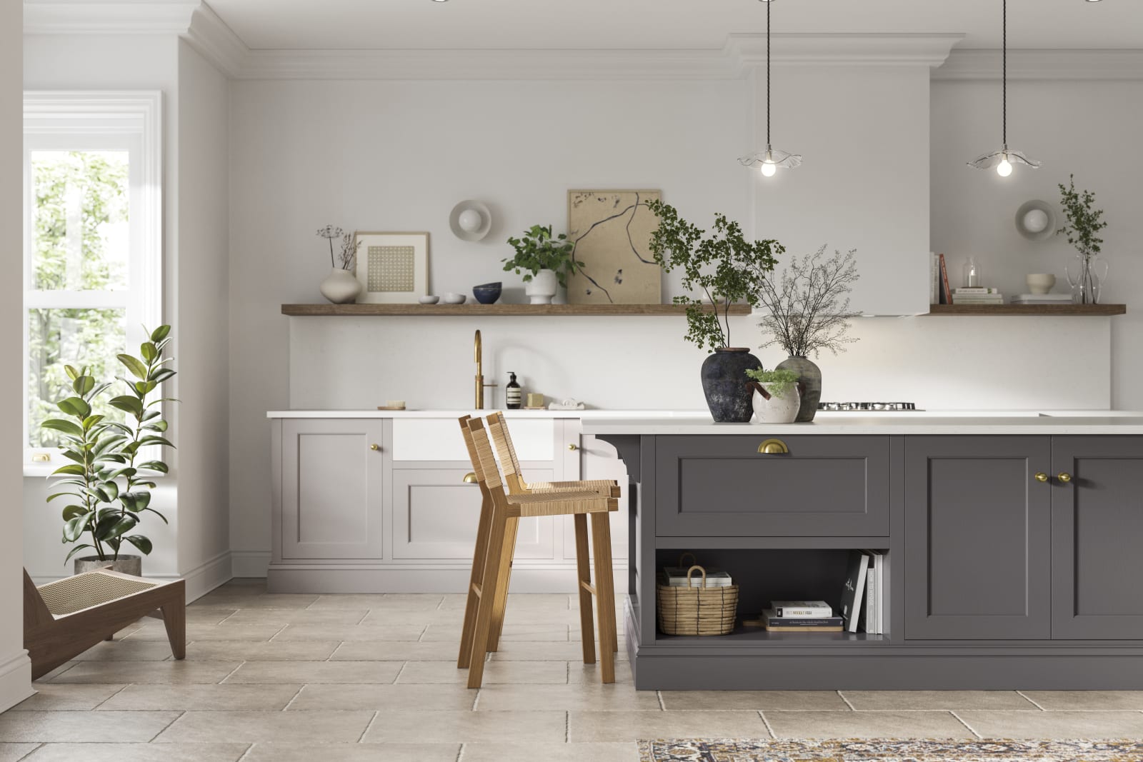 Light colour for kitchen deals