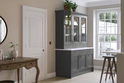 Ludlow kitchen. Our latest Shaker door, with a modern country-style. Available in all 20 Magnet Create colours.