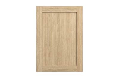 Shaker Ambleside frontal with sleek and modern frame width in oak finnish