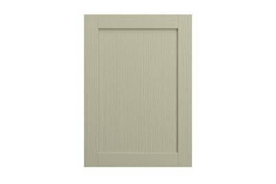 Shaker Ambleside frontal with sleek and modern frame width in the neutral shade Meadow