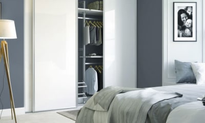 Sliding wardrobe doors on sale 500mm wide