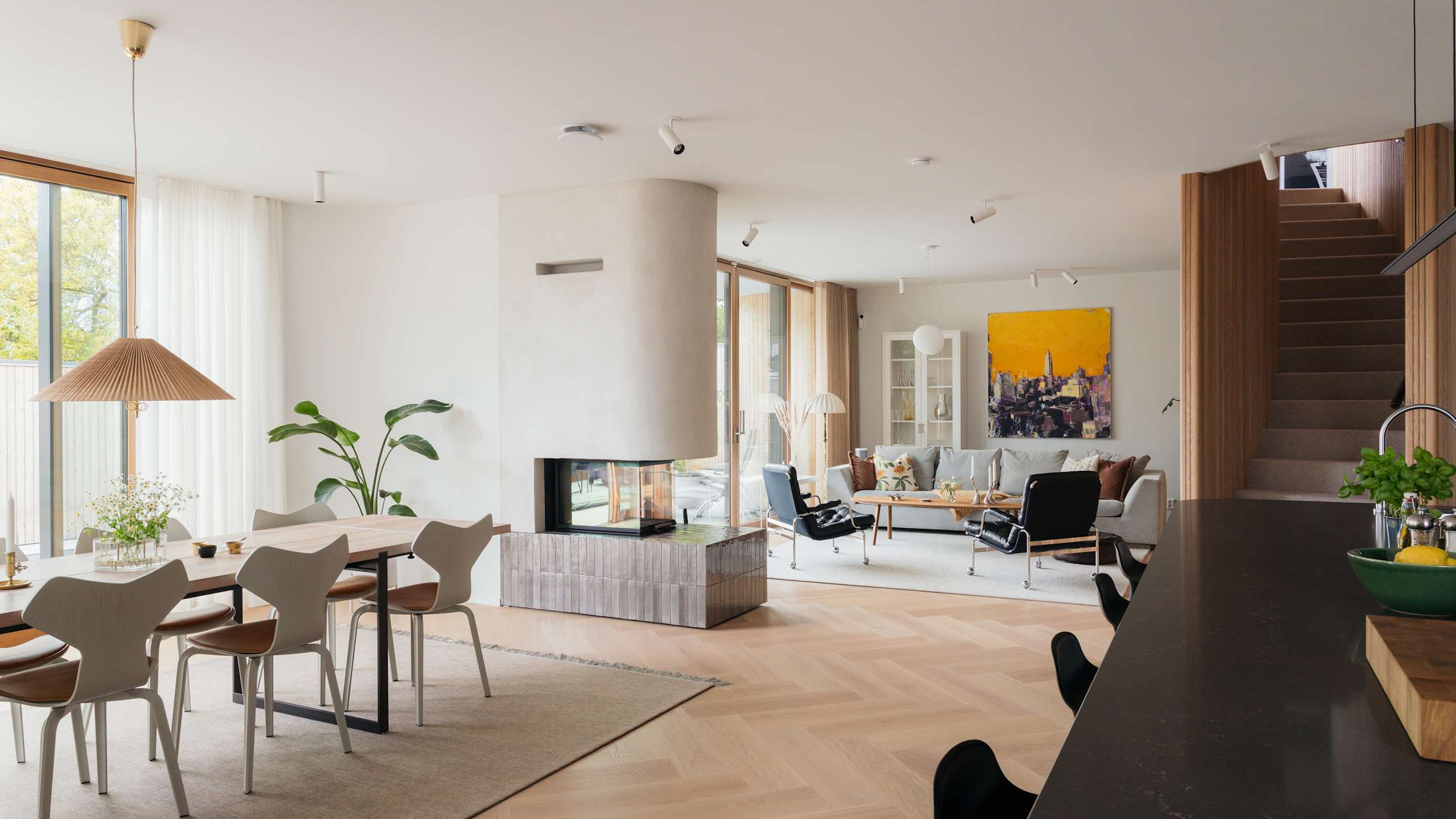 Aftensmåltiderne er ofte det fælles samlingspunkt i den sammenbragte familie