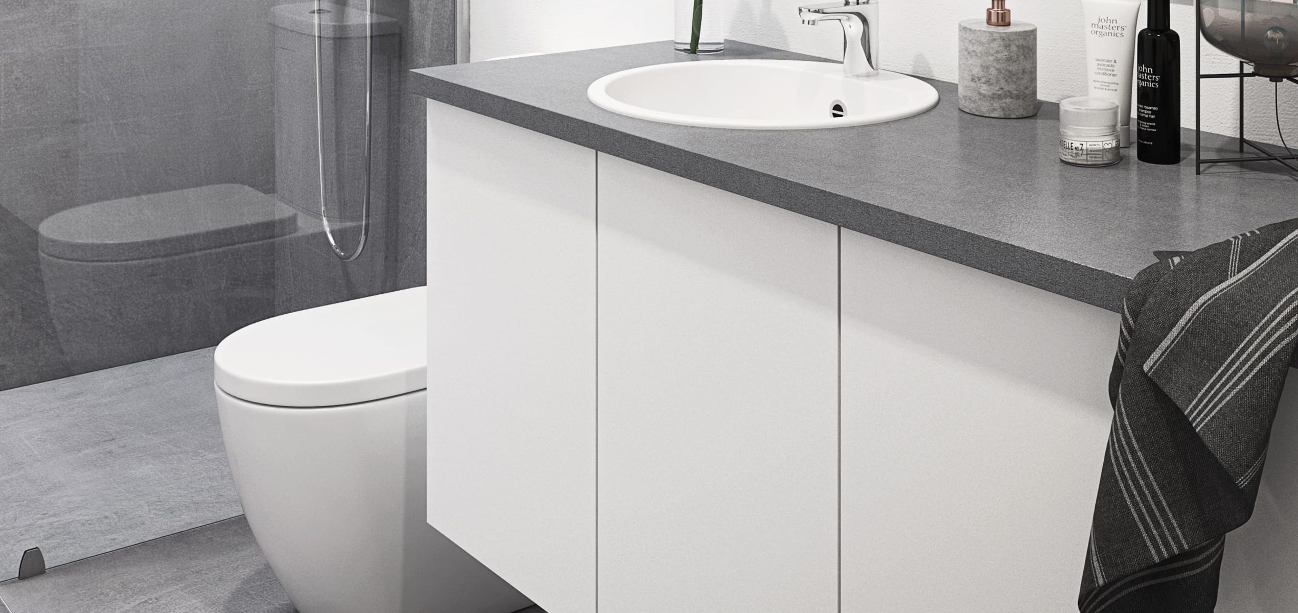 Tidløst bad - bad med elegant og flott design | HTH