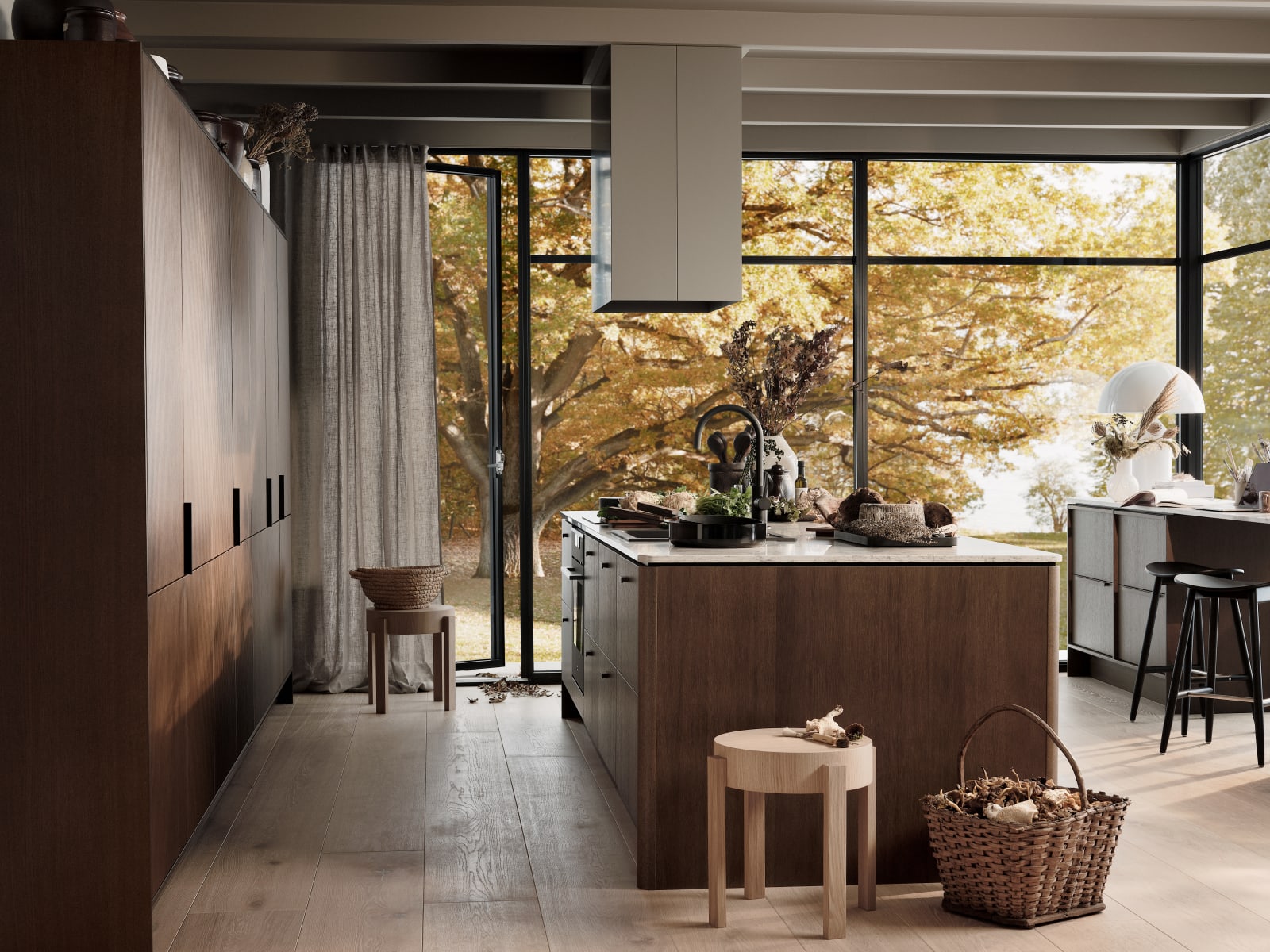 Marbodal Signatur Ekbacken - kök i brunbetsad kulör