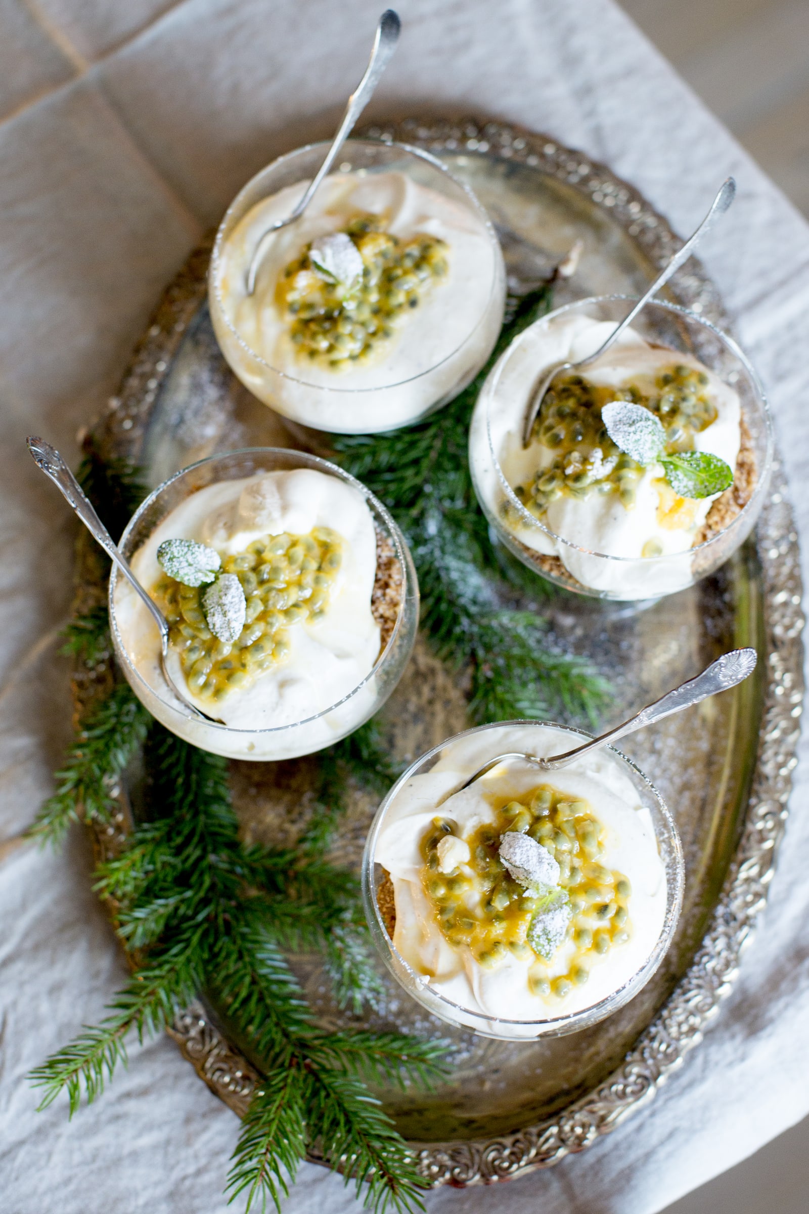 Ostefromasj med pasjonsfrukt. Mariangelas oppskrift