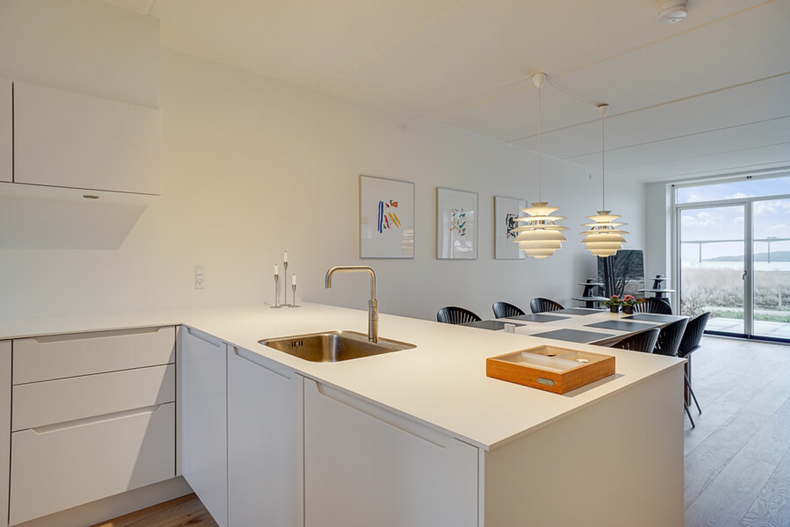 Fjordhusene ved Skudehavnen i Vejle