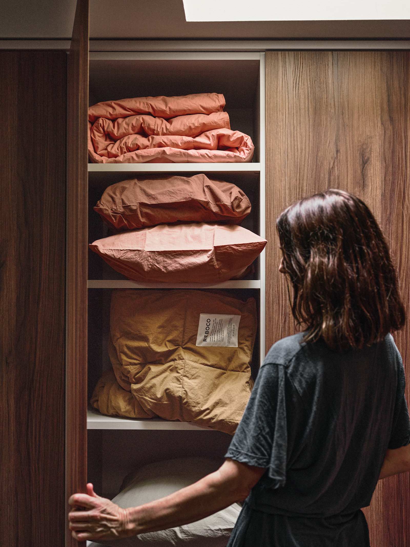 Garderober från Marbodal i ett hemma hos-reportage hos inredningsdesignern Marie Olsson Nylander.