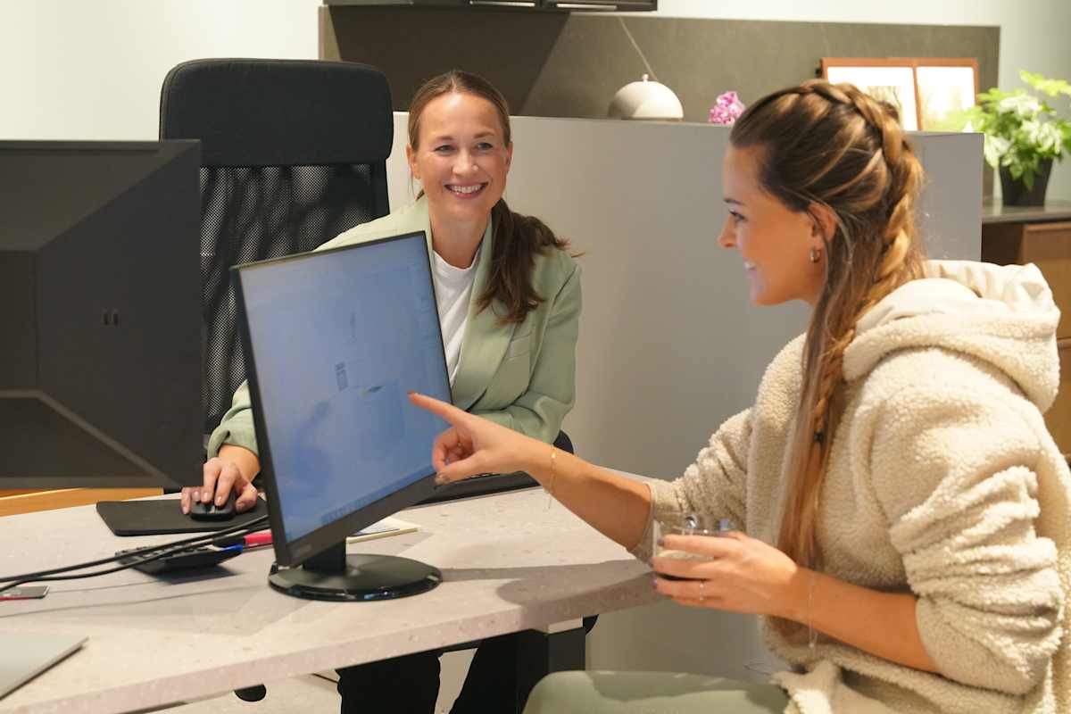 Stine Skoli designmøte