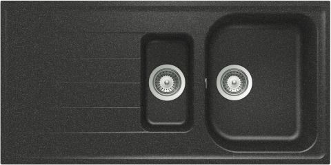 Schock Viola 1.5 Bowl Black Sink Schock Viola 1.5 Bowl Black Sink