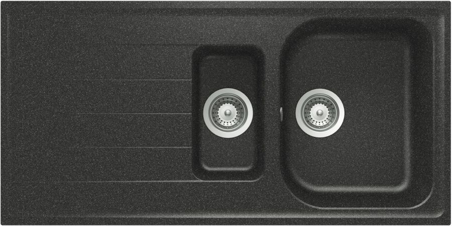 Schock Viola 1.5 Bowl Black Sink Schock Viola 1.5 Bowl Black Sink