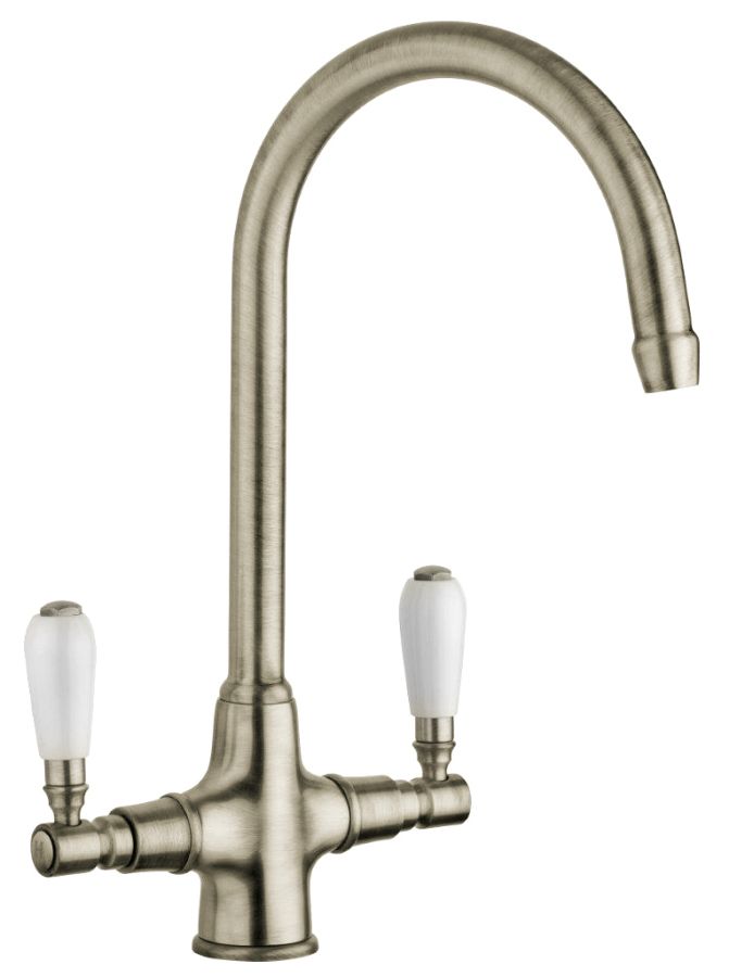 Swan Traditional Brushed Nickel Lever Tap Swan Traditional Brushed Nickel Lever Tap