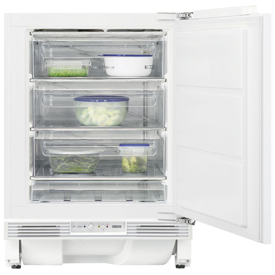 ZANUSSI INTEGRATED UNDER COUNTER FREEZER ZQF11430DA ZANUSSI INTEGRATED UNDER COUNTER FREEZER ZQF11430DA