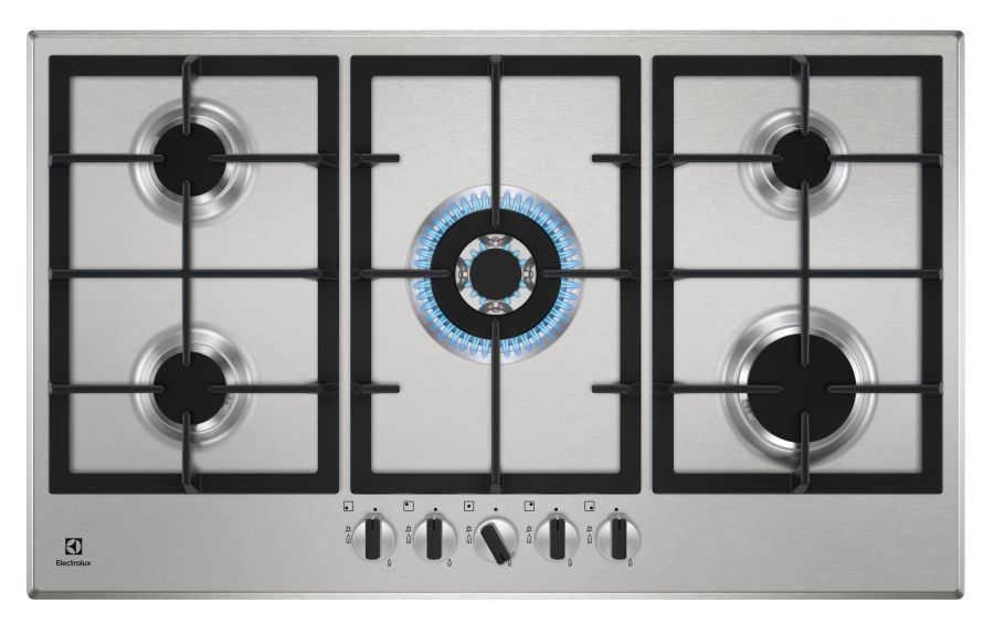 ELECTROLUX GAS HOB KGS9536X 90CM ELECTROLUX GAS HOB KGS9536X 90CM