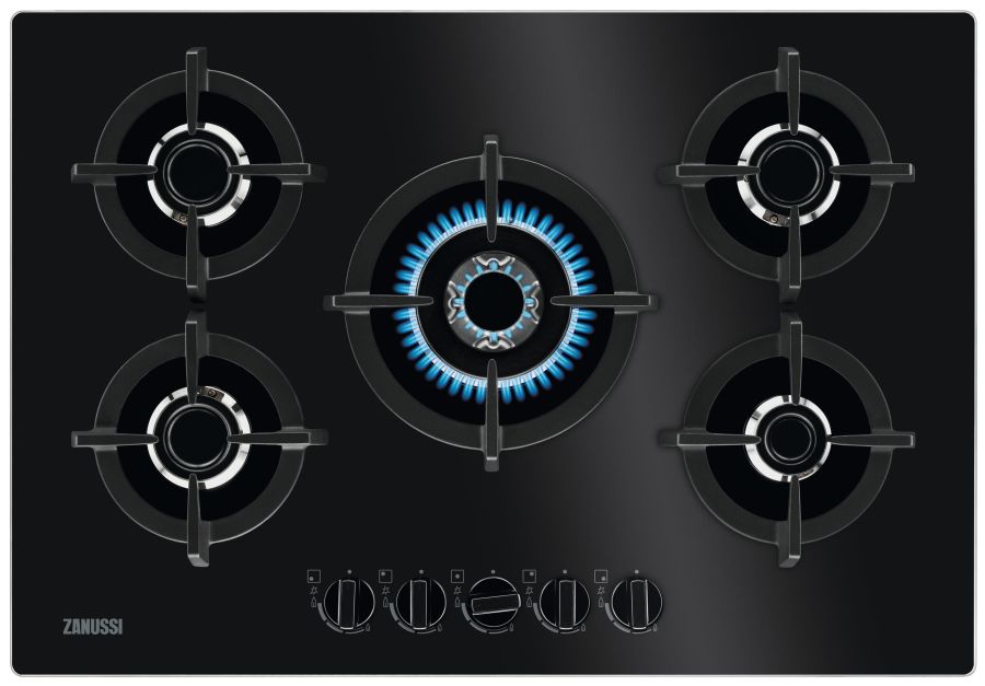 ZANUSSI GAS HOB ZGO78520BA 75CM ZANUSSI GAS HOB ZGO78520BA 75CM