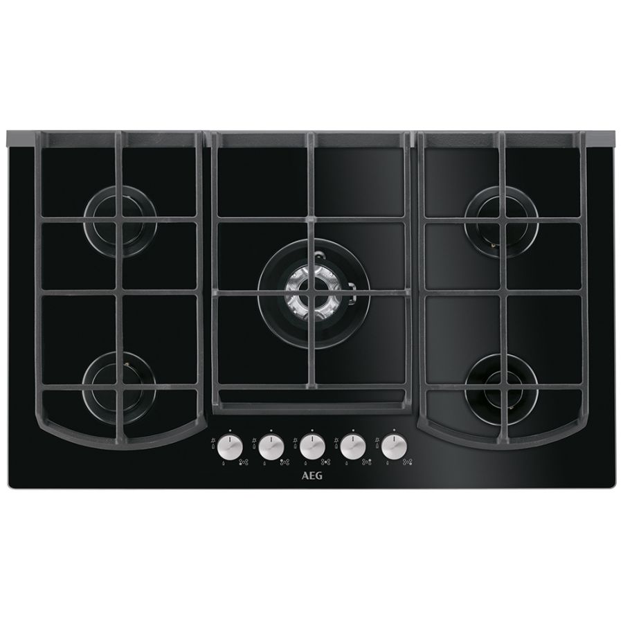 AEG HKB95540NB 90cm Gas Hob Magnet