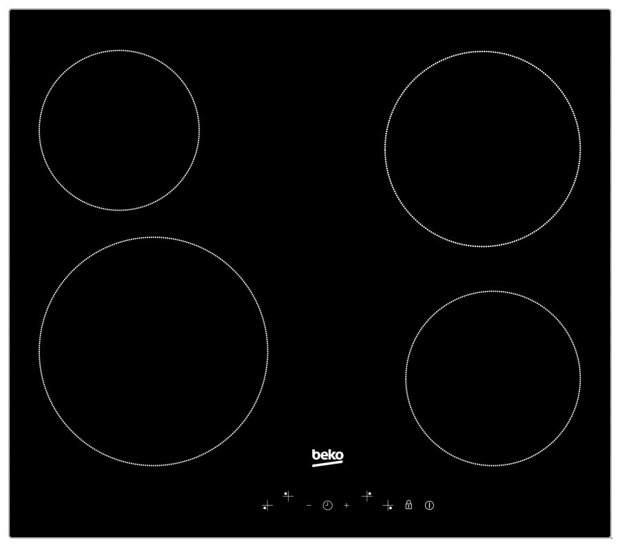 BEKO CERAMIC HOB HNIC64400T 60CM BEKO CERAMIC HOB HNIC64400T 60CM