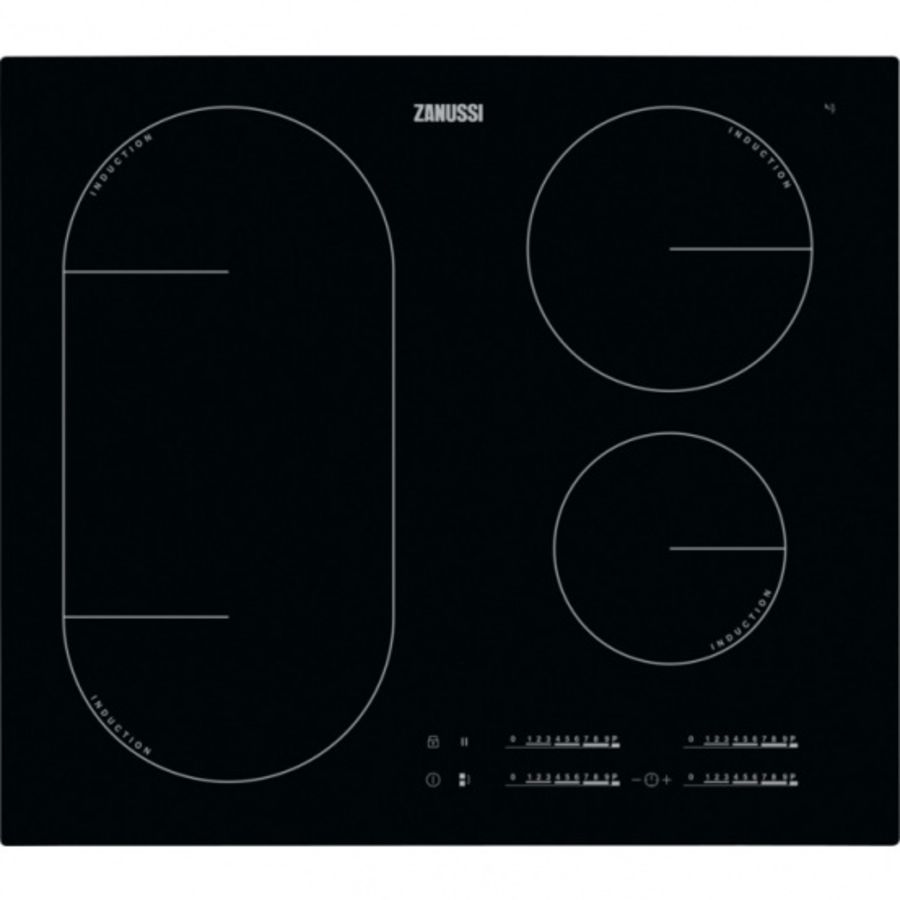 ZANUSSI INDUCTION HOB ZIL6470CB 60CM ZANUSSI INDUCTION HOB ZIL6470CB 60CM