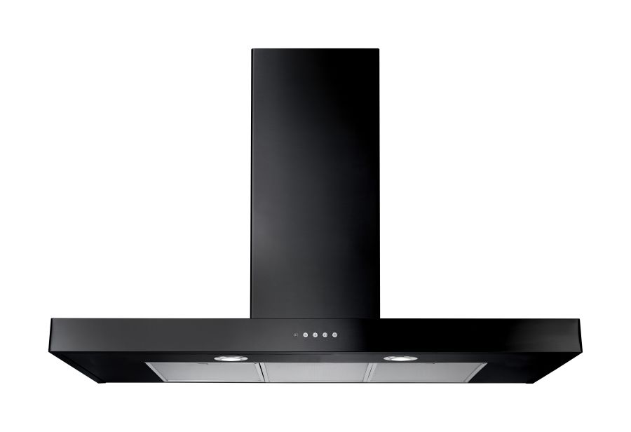 Rangemaster 100cm Flat Hood Black Rangemaster 100cm Flat Hood Black