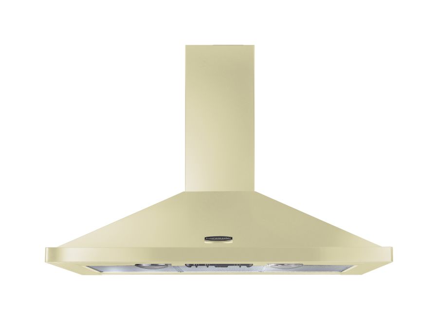 Rangemaster 110cm Chimney Hood Cream Chrome Rangemaster 110cm Chimney Hood Cream Chrome