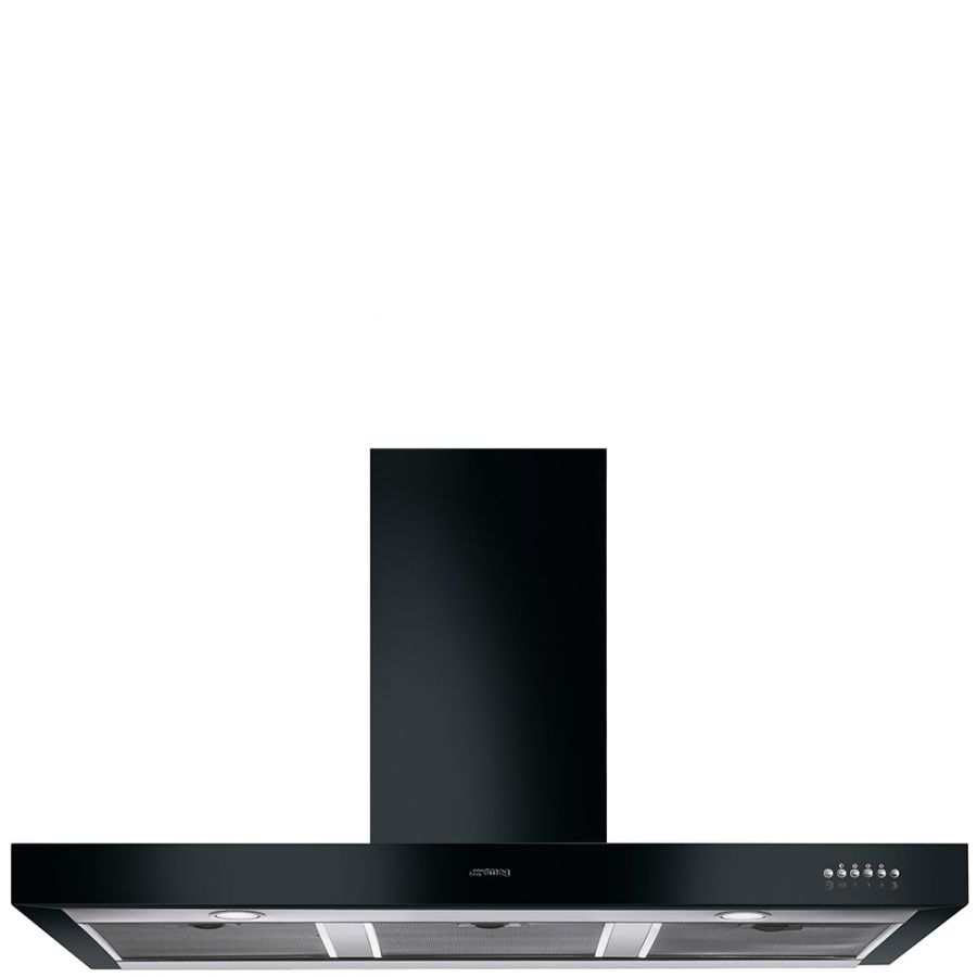 Smeg 110cm Black Symphony Chimney hood Smeg 110cm Black Symphony Chimney hood
