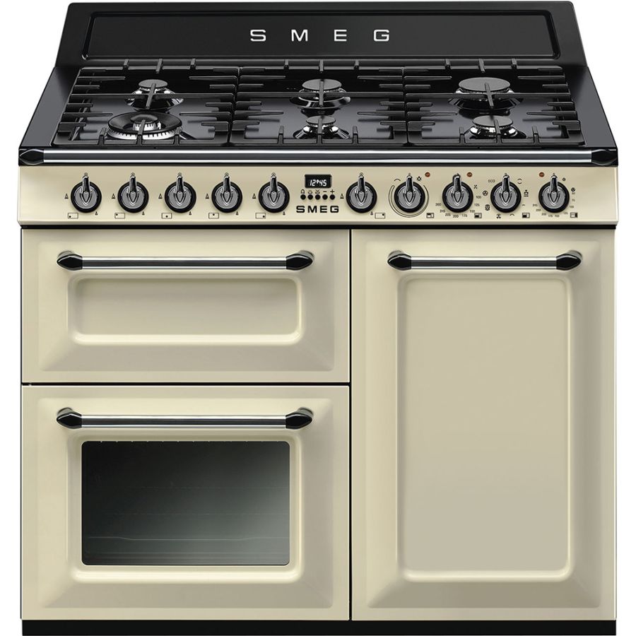 Smeg Victoria 100cm Cream Dual Fuel Rangecooker Smeg Victoria 100cm Cream Dual Fuel Rangecooker