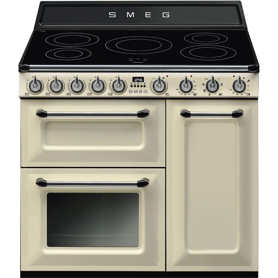Smeg Victoria 90cm Cream Induction Rangecooker Smeg Victoria 90cm Cream Induction Rangecooker