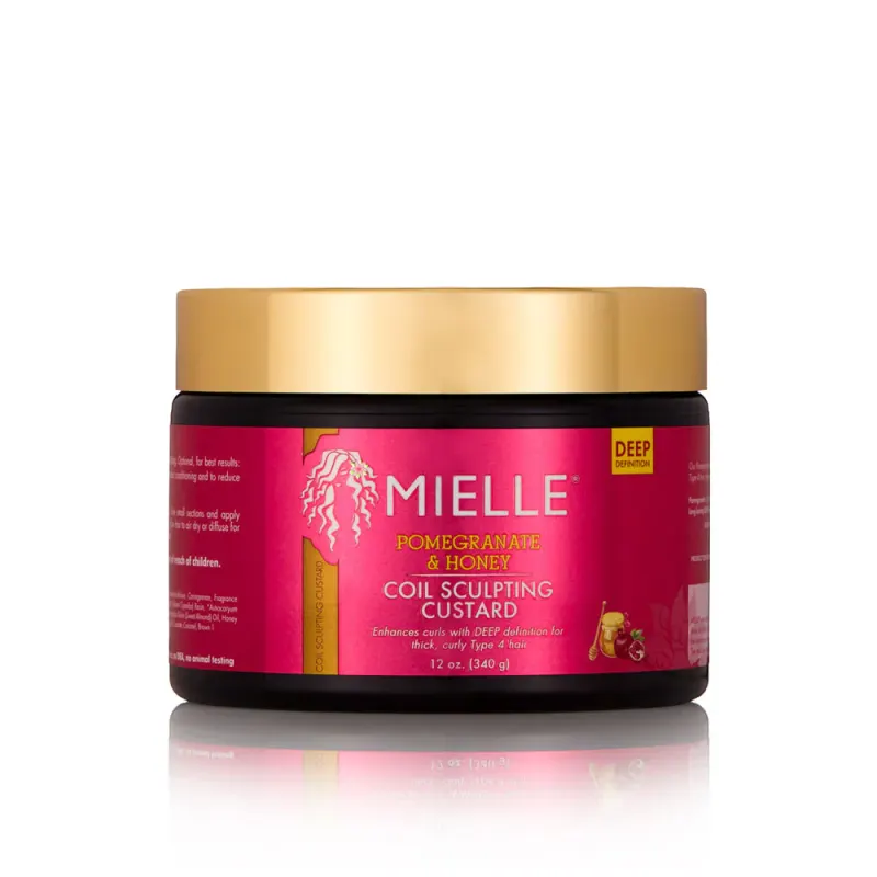 Mielle Pomegranate & Honey Coil Sculpting Custard - Tidal Beauty