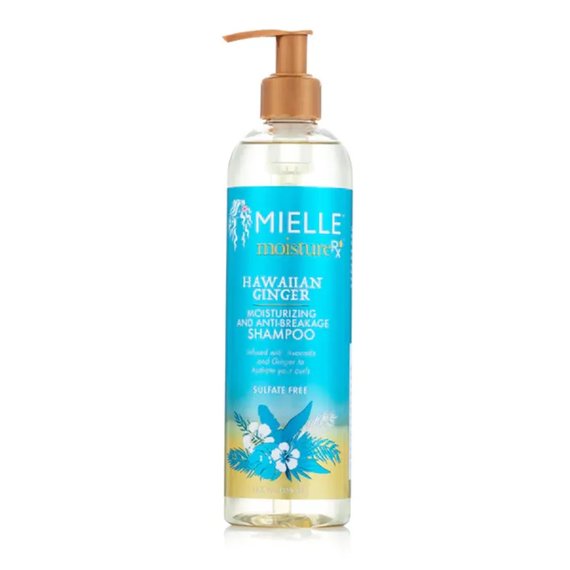 Mielle Organics Moisture RX Hawaiian Ginger Moisturizing And Anti-Breakage Shampoo - Tidal Beauty