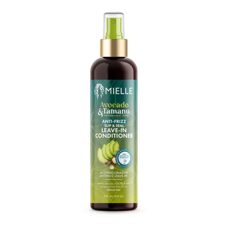 Mielle Avocado & Tamanu Anti-Frizz Slip & Seal Leave-In Conditioner - Tidal Beauty