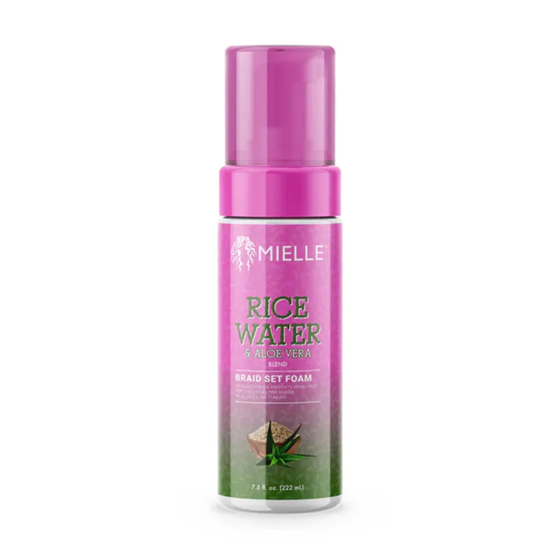 Mielle Rice Water & Aloe Vera Braid Set Foam - Tidal Beauty