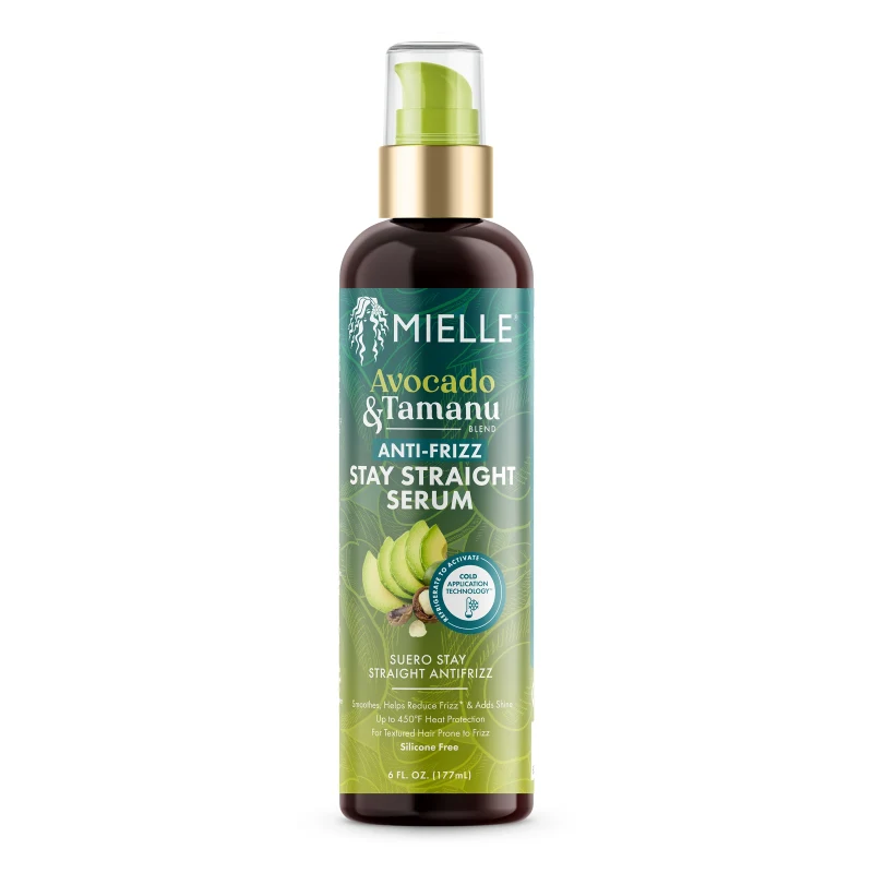 Mielle Avocado & Tamanu Anti-Frizz Stay Straight Serum - Tidal Beauty