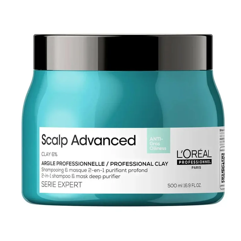 L`Oreal Scalp Advanced Anti Oiliness 2-In-1 Deep Purifier Clay - Tidal Beauty