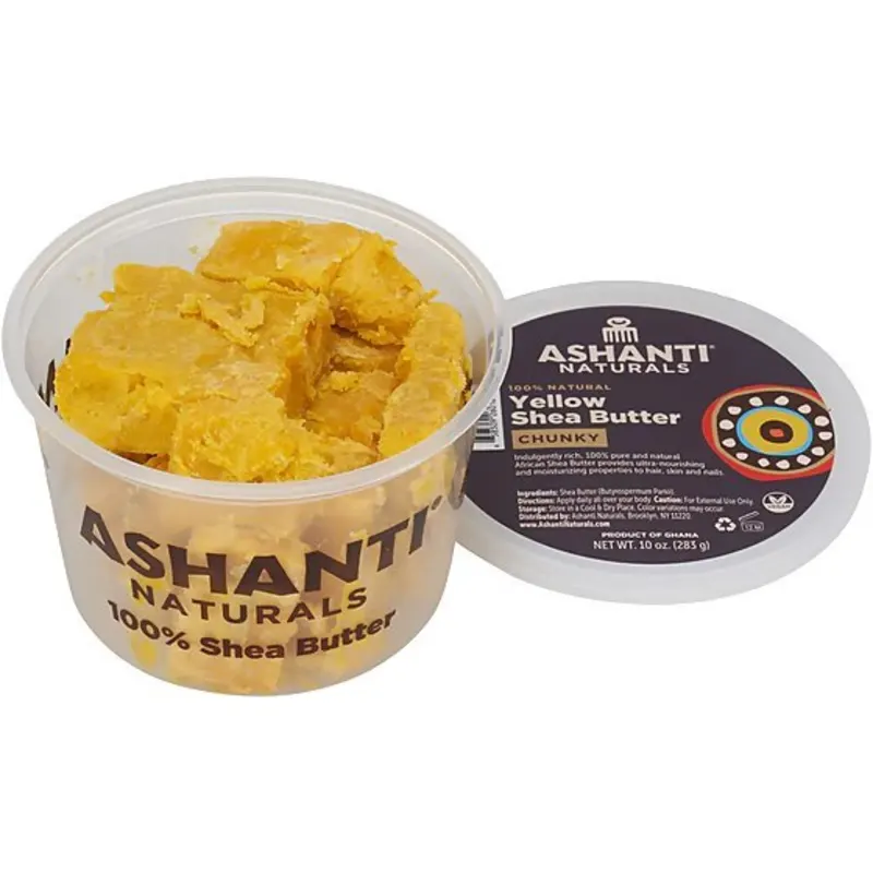Ashanti Chunky Yellow Shea Butter - Tidal Beauty