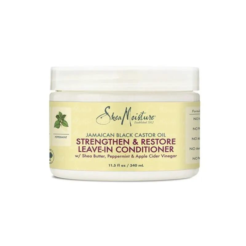 Shea Moisture Jamaican Black Castor Oil Strengthen And Restore Leave-In Conditioner - Tidal Beauty