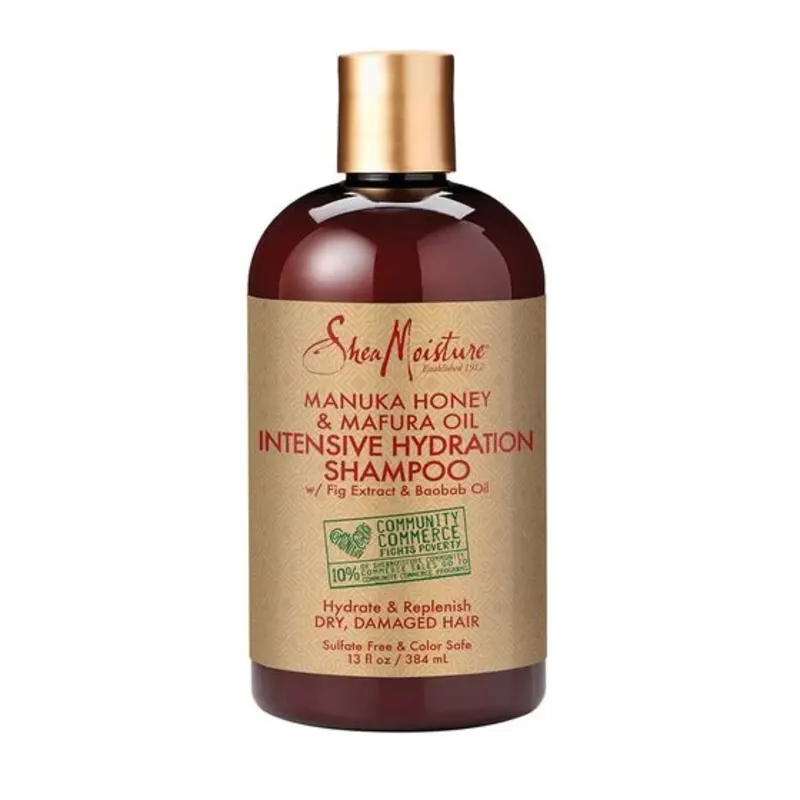 Shea Moisture Manuka Honey And Mafura Oil Intensive Hydration Shampoo - Tidal Beauty