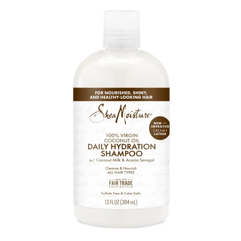 Shea Moisture 100% Virgin Coconut Oil Daily Hydration Shampoo - Tidal Beauty