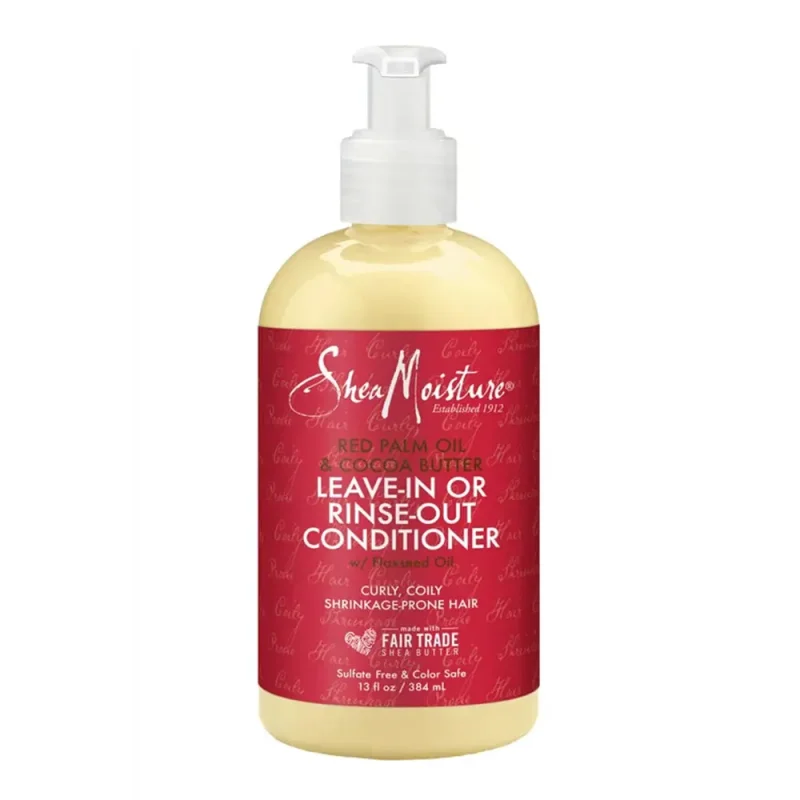 Shea Moisture Red Palm Oil & Cocoa Butter Leave-In or Rinse-Out Conditioner - Tidal Beauty