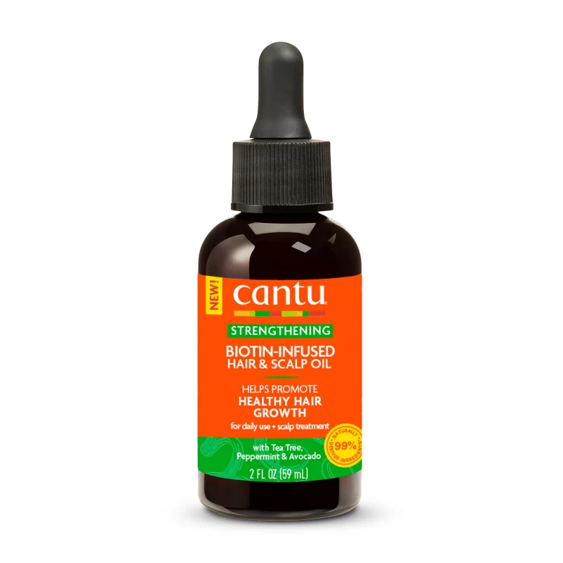 Cantu Biotin-Infused Strengthening Hair & Scalp Oil - Tidal Beauty