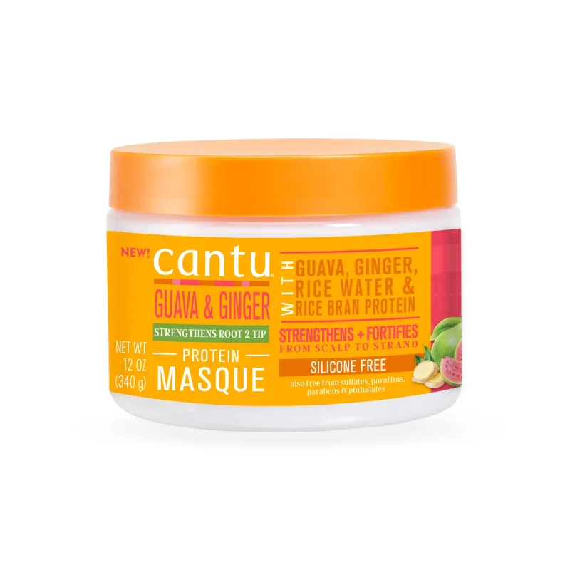 Cantu Protein Hair Masque with Guava Ginger & Rice Bran Protein 12 - Tidal Beauty