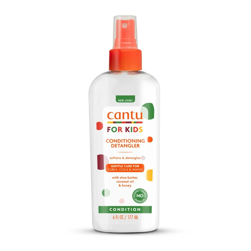 Cantu Care for Kids Paraben & Sulfate-Free Conditioning Detangler with Shea Butter - Tidal Beauty