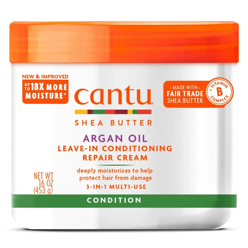 Cantu Argan Oil Leave-in Conditioning Repair Cream - Tidal Beauty
